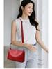 Elegant Women's Soft Leather Large Capacity Crossbody Bag 2025 - Chic Handheld Tote for Commuting Moms