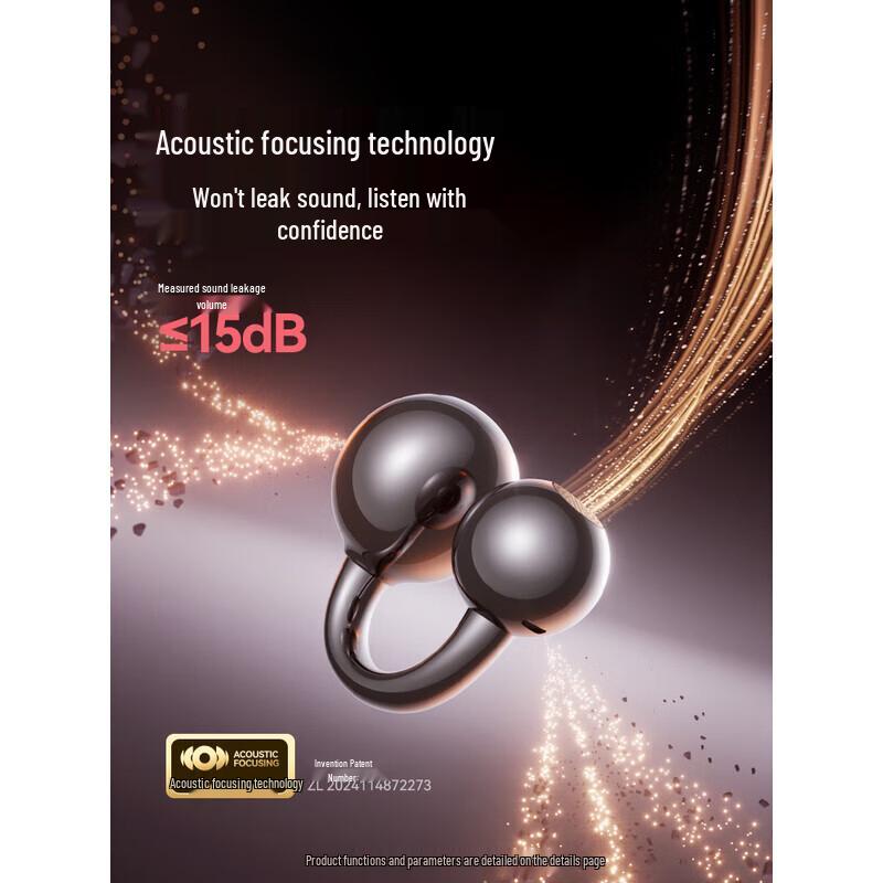 SANAG S7S AI Open-Ear Clip-On Bluetooth Earphones