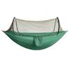 2-In-1 Camping Hammock with Mosquito Net Ultralight Parachute Nylon Hanging Bed for Outdoor Survival Travel Backyard Mosquito Net Swing Basket