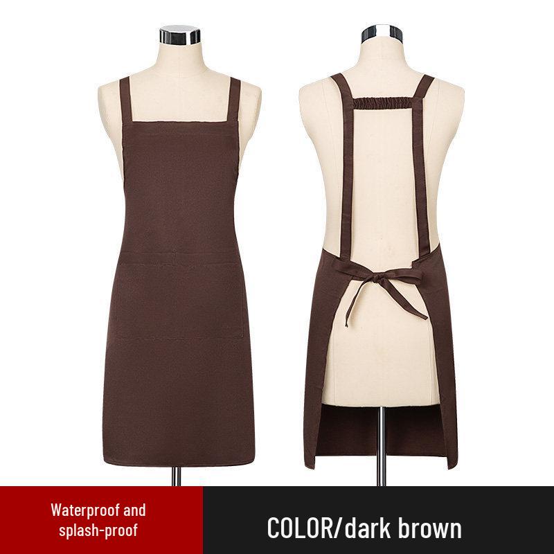 Custom Logo Printed Oxford Fabric Waist Apron One Size