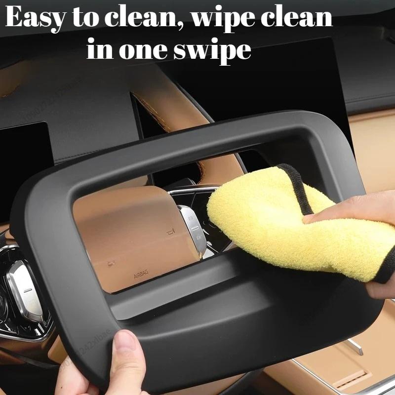 Car HUD Display Protective Cover Head Up Anti-Dust Protective Frame Auto Interior Accessories LHD For Geely Starray EM-i