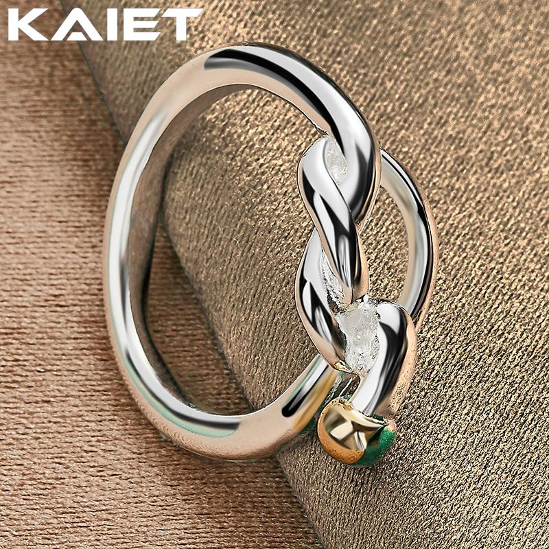 925 Silver Kink 7-10 Ring For Women Lover Party Fashion Accessories Jewelry