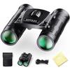 Binoculars for Live Opera BAK4 FMC Magnification X Ultra IPX7 Ideal for and Accessories Included Performances, Glasses, Prism, Multi-Coated [15x