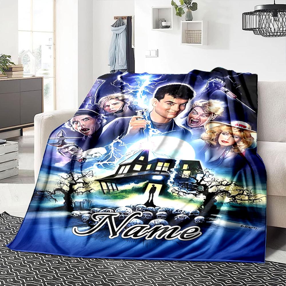Custom Name Muppet Crossbow blanket for Couch & Bed, Plush Cozy Fuzzy Blanket Super Soft & Warm Blankets for Fall and Winter. 0908145