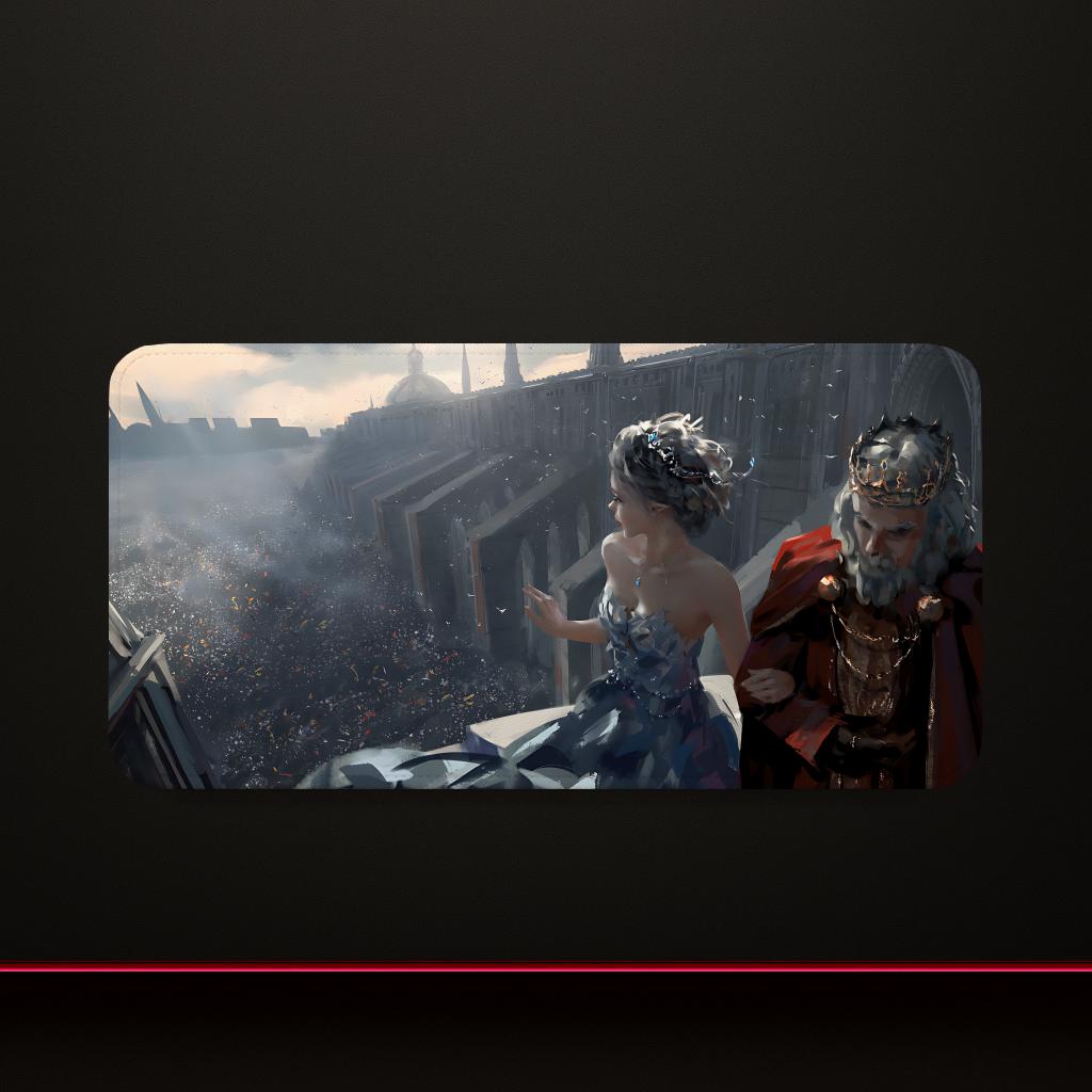 Ghost Blade Wlop Mouse Pad Play Matlarge Xxl90x40cmx5mmstitch Desk Matsgaming Accessoriespc Parts