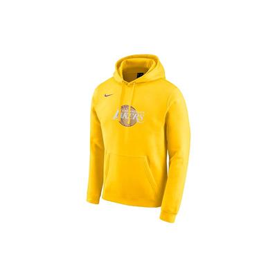 Nike NBA City Edition Logo Los Angeles Lakers Mikina Pánska Mikina Amarillo-Yellow CD3239-728