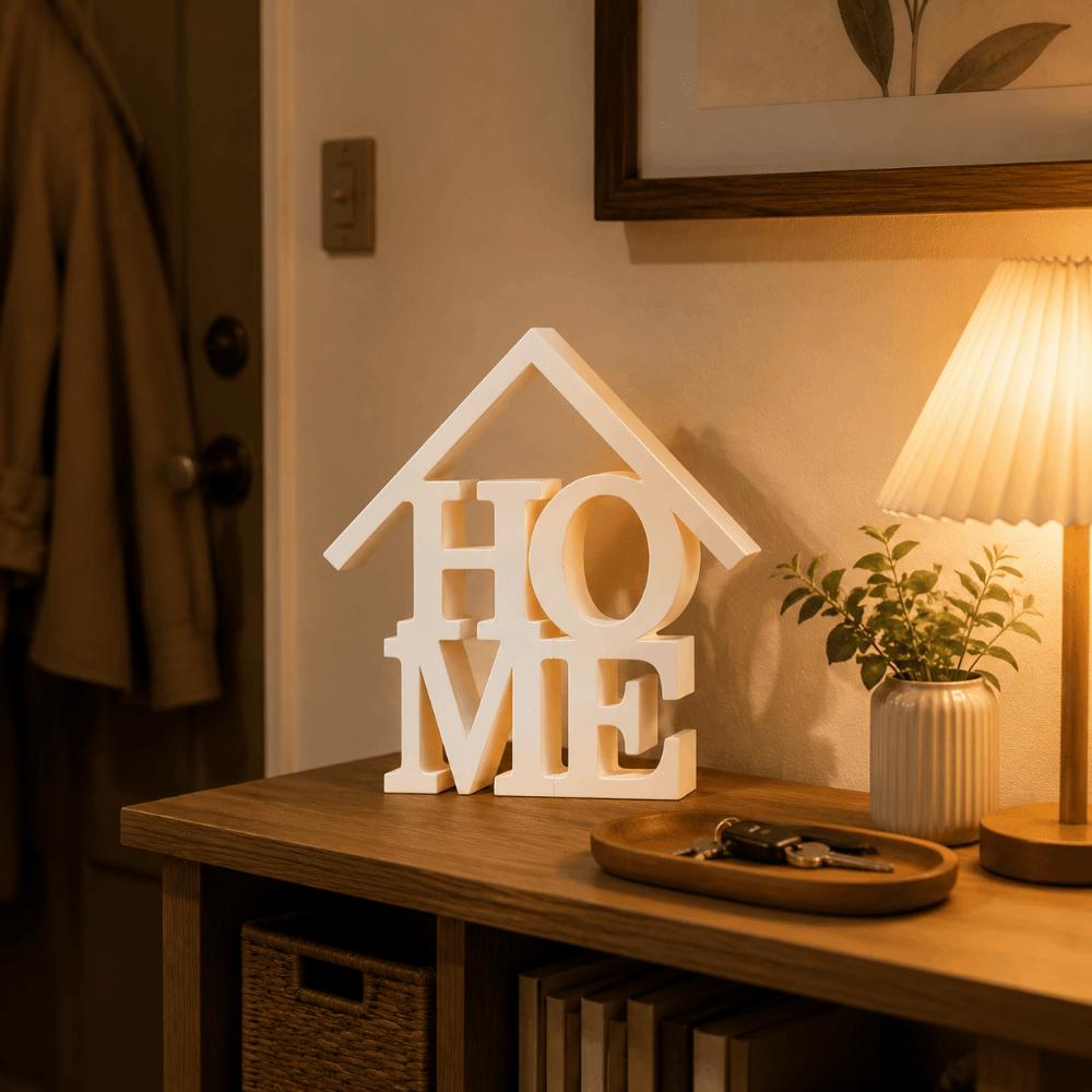 3D Printed Home Ornaments House-Shaped Desktop Decoration Decorative Home Decor Housewarming