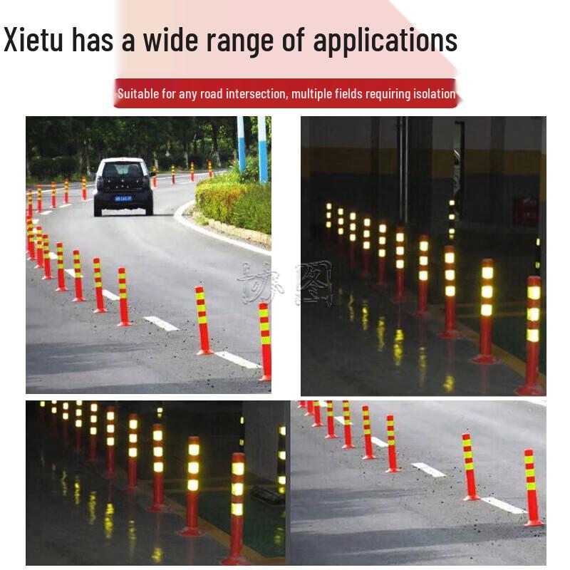 Xietu PU Reflective Safety Bollard 45cm