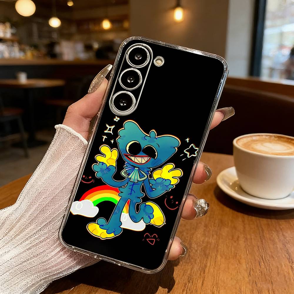 Game H-huggy W-Wuggy Phone Case For Samsung S25,S24,S21,S22,S23,S30,Ultra,S20,Plus,Fe,Lite Transparent Cover