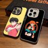 Cartoon R-Ranma 1 2 Phone Case For IPhone17 Air 16 15 14 Plus 13 12 11 Pro 7 8 XS Max XR Silver Black Bumper Case