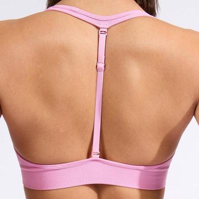 High-Intensity Nude Feel Shockproof Halterneck Sports Bra – Quick-Dry Yoga & Fitness Wear