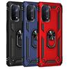 Armor Shockproof Ring Stand Case For  OPPO Realme C21Y C21 C25Y A54 A74 A94 A53 A53S A32 A93 A55 A36 A76 A9 A52 A72 4G 5G Silicone Hard Back Cover