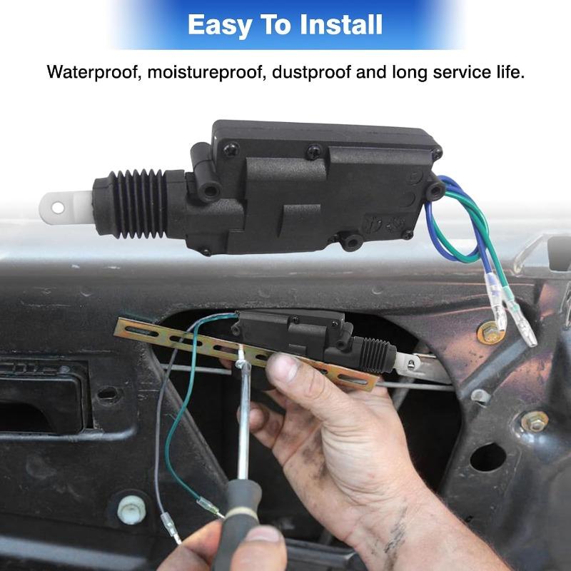 Universal Heavy Duty Power Door Lock Actuator, Car Universal Heavy Duty High Power Door Lock Actuator, Car Motor Door Locks Actuator for Most 12V