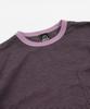 FRIZMWORKS Thin Stripe Half Tee _ Red Bean