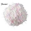 Hilo de Ganchillo Suave 33M Hilo Mezcla de Piel Sintética, Hilo Mohair Peludo para Tejer Principiantes, Suéter Bufanda Sombrero DIY Tejiendo Colorido Manualidad Suave