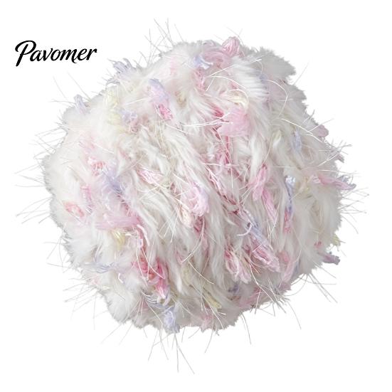 Hilo de Ganchillo Suave 33M Hilo Mezcla de Piel Sintética, Hilo Mohair Peludo para Tejer Principiantes, Suéter Bufanda Sombrero DIY Tejiendo Colorido Manualidad Suave