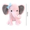 Kid 25cm Gray Elephant Stuffed Plush Stuffed Toys Kawaii Animals Comfort Sleeping Soothing Elephant Doll Room Decorative Gifts