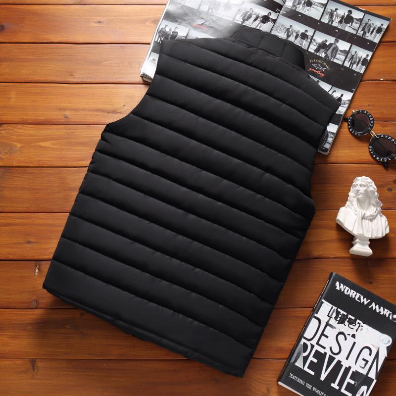 Men's Autumn & Winter Korean Style Down Cotton Casual Vest Waistcoat