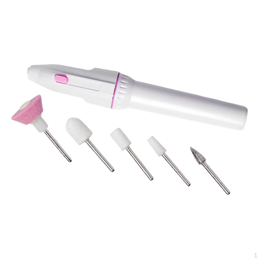 1PC Electric Nail Drill Machine Filing Bits Home Women