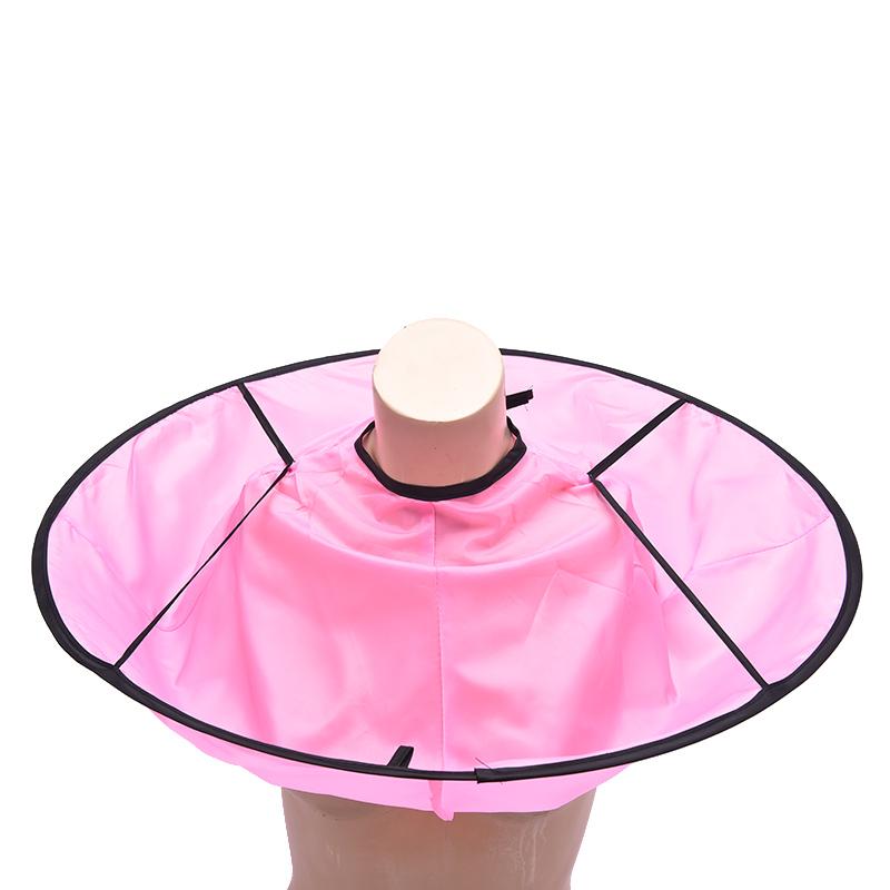 4 Couleurs Cape de Coiffure Salon Barbier Maison Tissu de Protection Cape Parapluie de Coupe de Cheveux DIY Cape de Coupe Tablier de Rasage