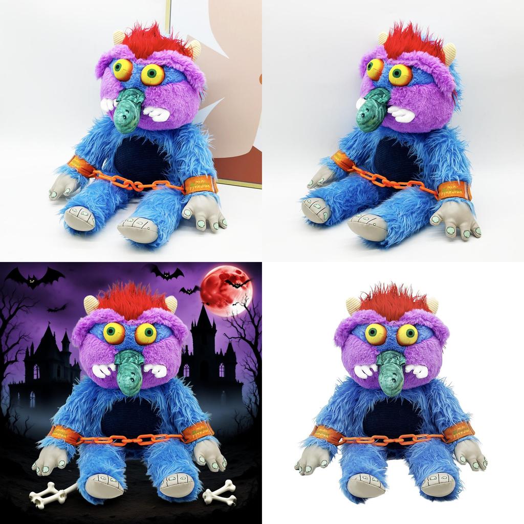 Peluche My Pet Monster Giocattolo da Collezione Animale Morbido Ripieno Per Bambini E Fan