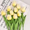 Premium PU Tulip Artificial Flowers for Home, Hotel, Wedding, and Photography Decor