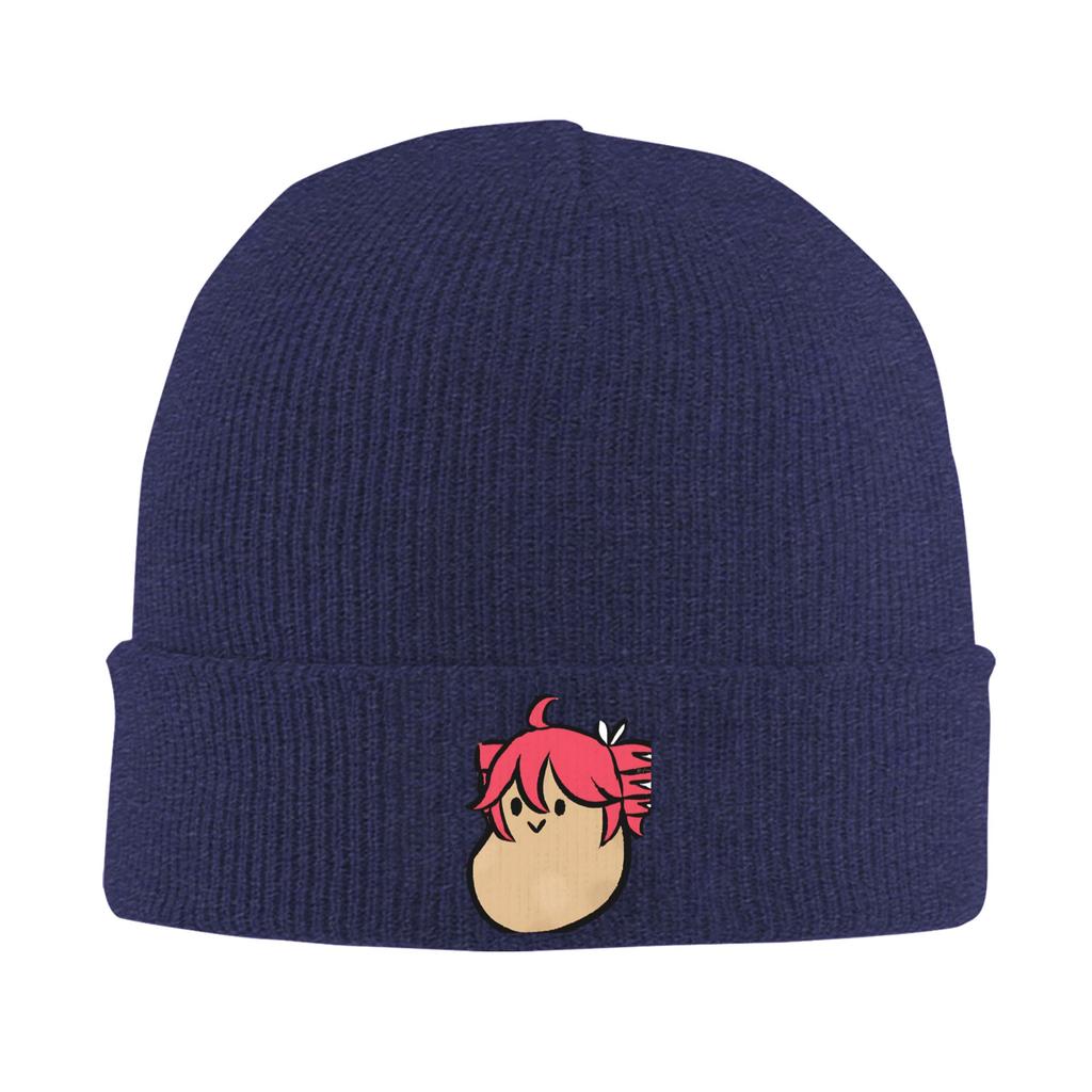 Triple Baka Kasane Teto  Beanie Hats  Bonnet Hats Men Women Street Y2K Outdoor Sport Knit Hat Autumn Custom Head Wrap Caps