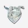 53cm City Of Horses Fashion Square Scarf Woman Design Silk Women Scarf Bandana Luxury Brand Headband Hijab Neckerchief