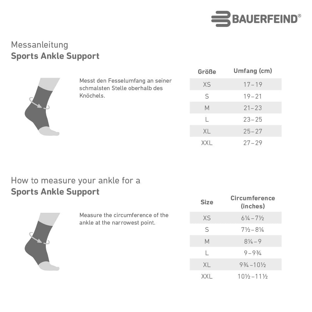 BAUERFEIND SPORTS ANKLE SUPPORT DIRK NOWITZKI SIGNATURE LINE Ankle Support Nowitzki Knee Support Made In Germany General Medical Equipment With