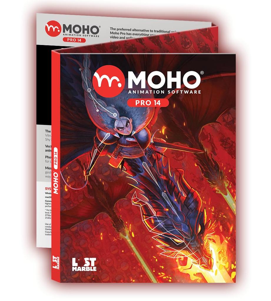 Moho Pro 14 Software de animação profissional para PC e macOS