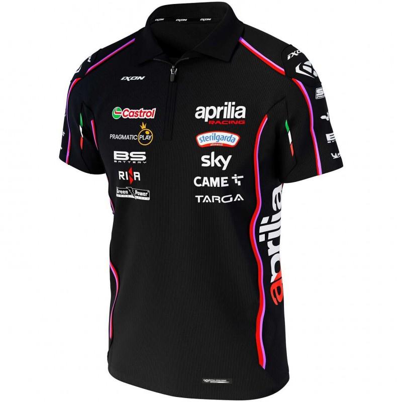 Quick-Dry Polo Shirt Motorcycle Racing Team Riding Gear Downhill Cycling Tee