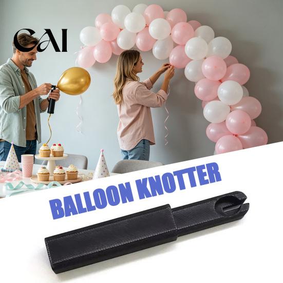Balloon Knotting Device 3D Printed Knotter Tool, Lightweight Tying Helper for Latex Tool Balloons, Fast Aid Kids, Adults, Party Setups
