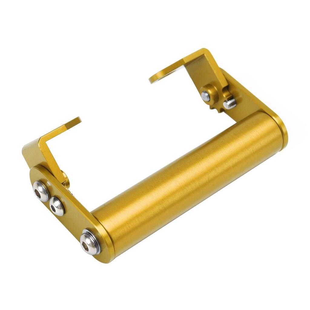 Phone Navigation Bracket Gps Extend Bracket 22Mm Gold For Motorbike Motocycle