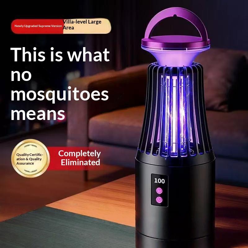 High Quality Electric Mosquito Killer Lamp USB Rechargeable Bug Zapper Indoor Outdoor Fall Insect Trap Pest Control 61+