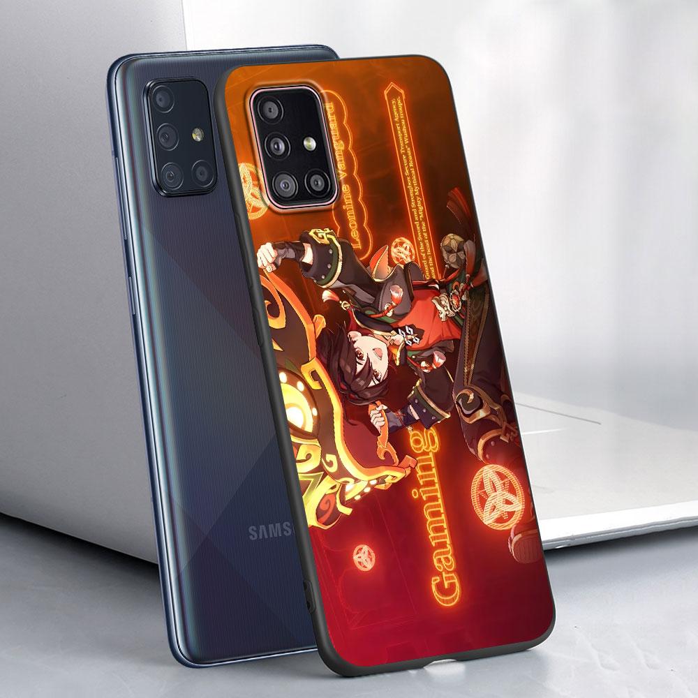Gaming Genshin Impact Case for Samsung Galaxy A53 A14 A12 A54 A24 A22 A41 A52 A21s A22 A31 A33 A51 A11 A13 A32 TPU Phone Cover