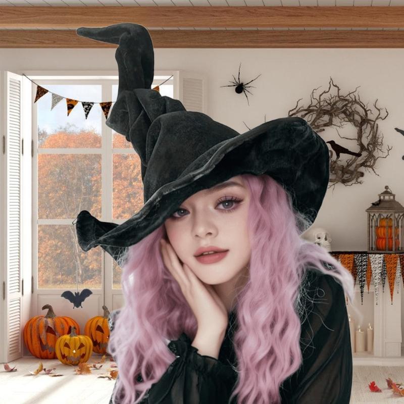 Wizard Hat Decoration Bat Hanging Ornament Versatiles Daily Embellishment for Themed Parties and Event