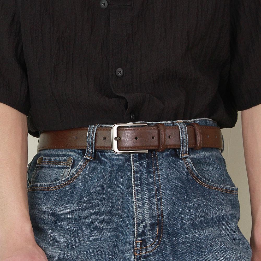 

Men s Trendy Casual Pin Buckle Belt for Young Adults