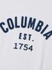 COLUMBIA UNIVERSITY Cu 1754 Arch Logo S/S T-Shirts White