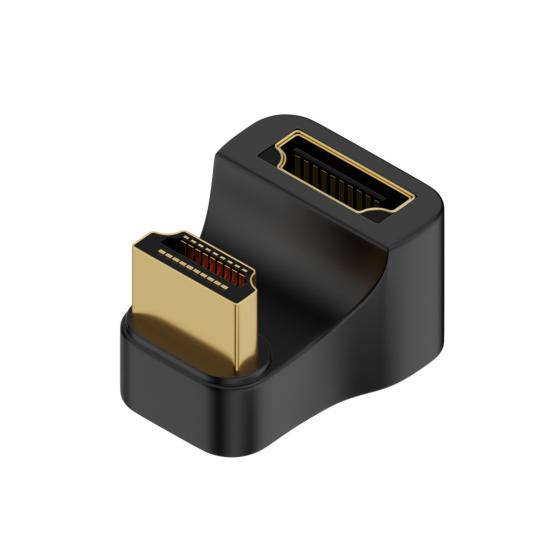 Adapter HDMI-kompatibel Stecker auf Buchse Ultra-Clear 8K Unterstützung UHS 2,1 mit Anzeige Licht Adapter