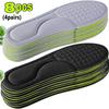 2/12pcs Nano Memory Foam Insoles Unisex Soft Sports Running Shoes Inserts Sweat-Absorbing Deodorant Cushion Shoe Sole Paddings