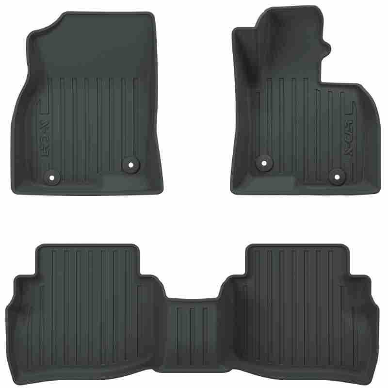 Eco-Friendly Waterproof TPE Floor Mats for New Mazda CX-8 RHD - Odorless Car Interior Mats