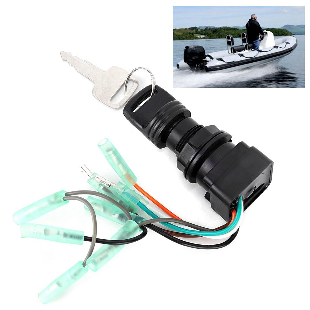 Motor Ignition Key Switch Assembly Fit for SUZUKI OUTBOARD 3711092E01