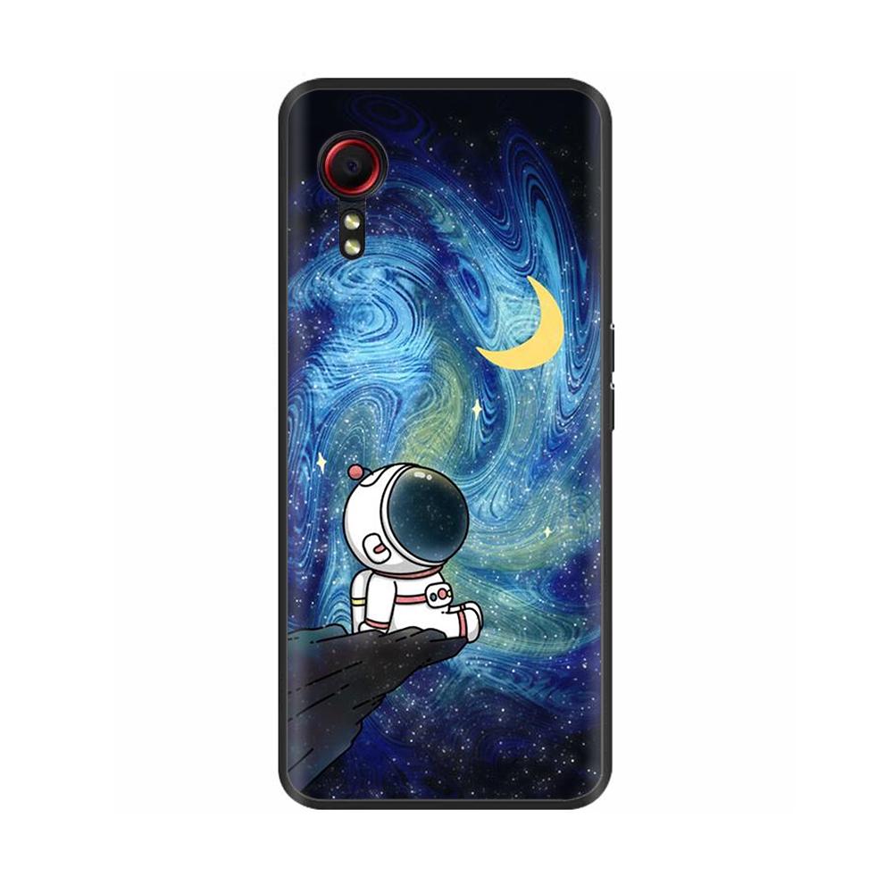 Per Samsung Galaxy Xcover 7 Custodia Morbida Liscia Silicone Liquido Cartoon Guscio Telefono Per Samsung XCover7 Cover Posteriori Protettive in TPU