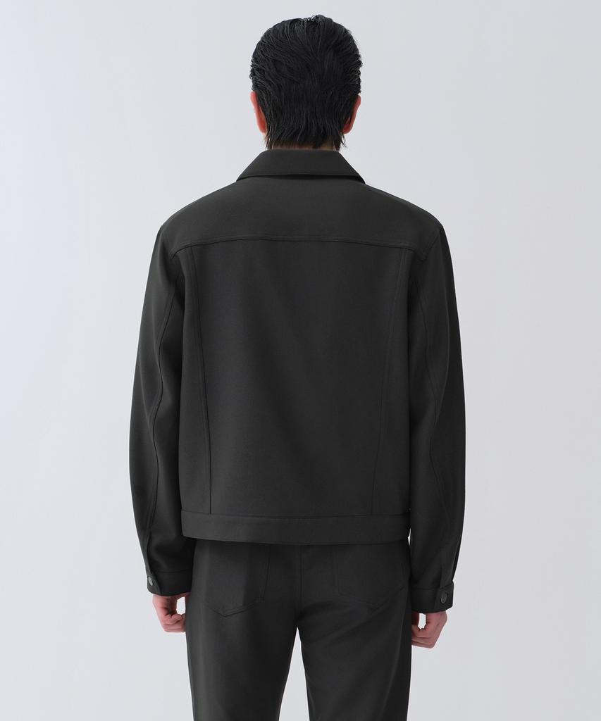 Musinsa Standard Formal Trucker Jacket [Dark Grey]