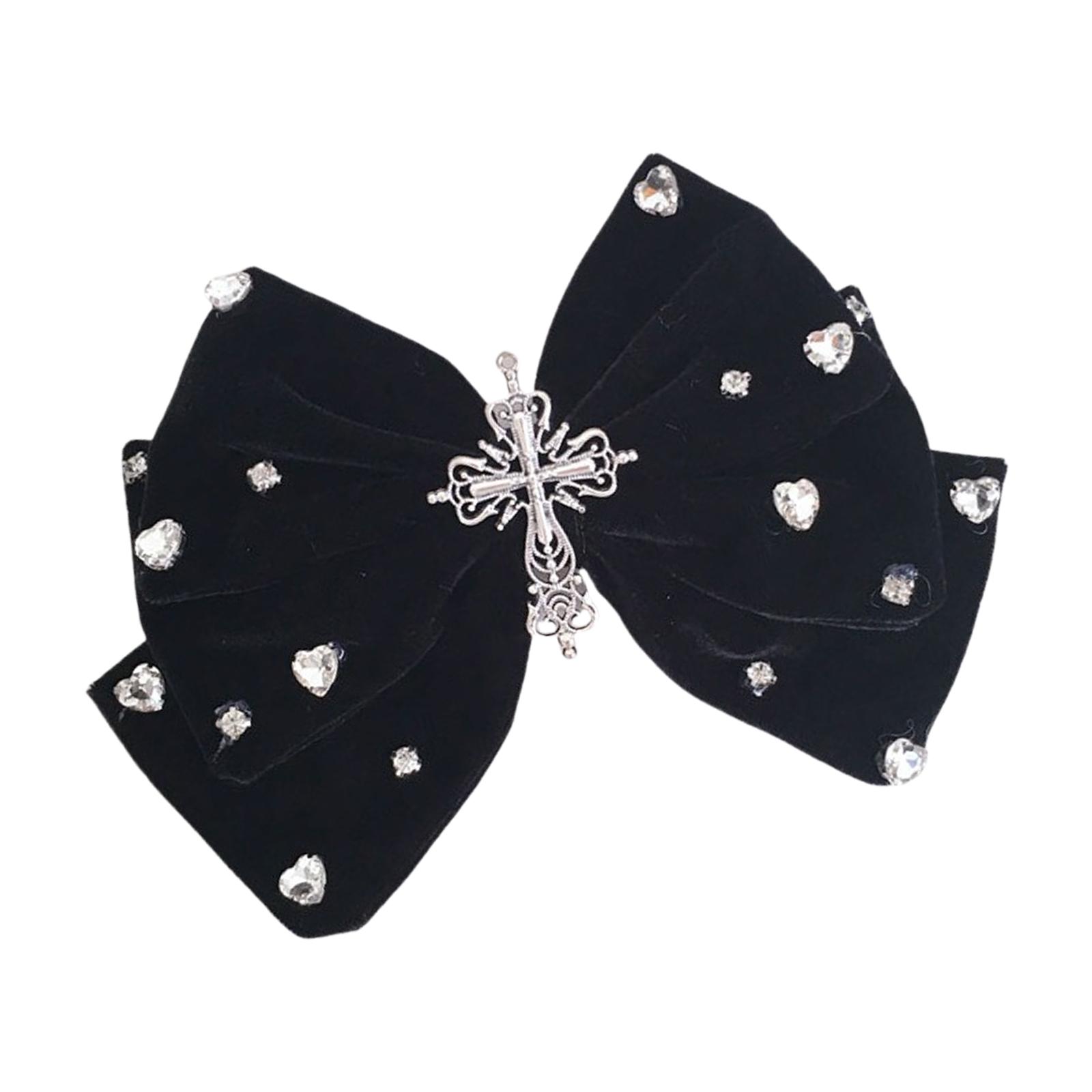 

Крила Ангела Арбалети Заколка для Волосся зі Стразами Волоссяні Прикраси Аксесуари для Волосся для Готичних та Вінтажних Вечірок A