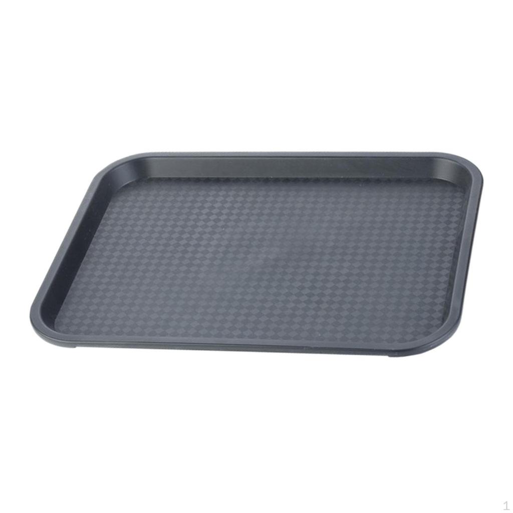 Serving Tray Platter Office Living Room Versatile Party Tea Rectangular Makeup