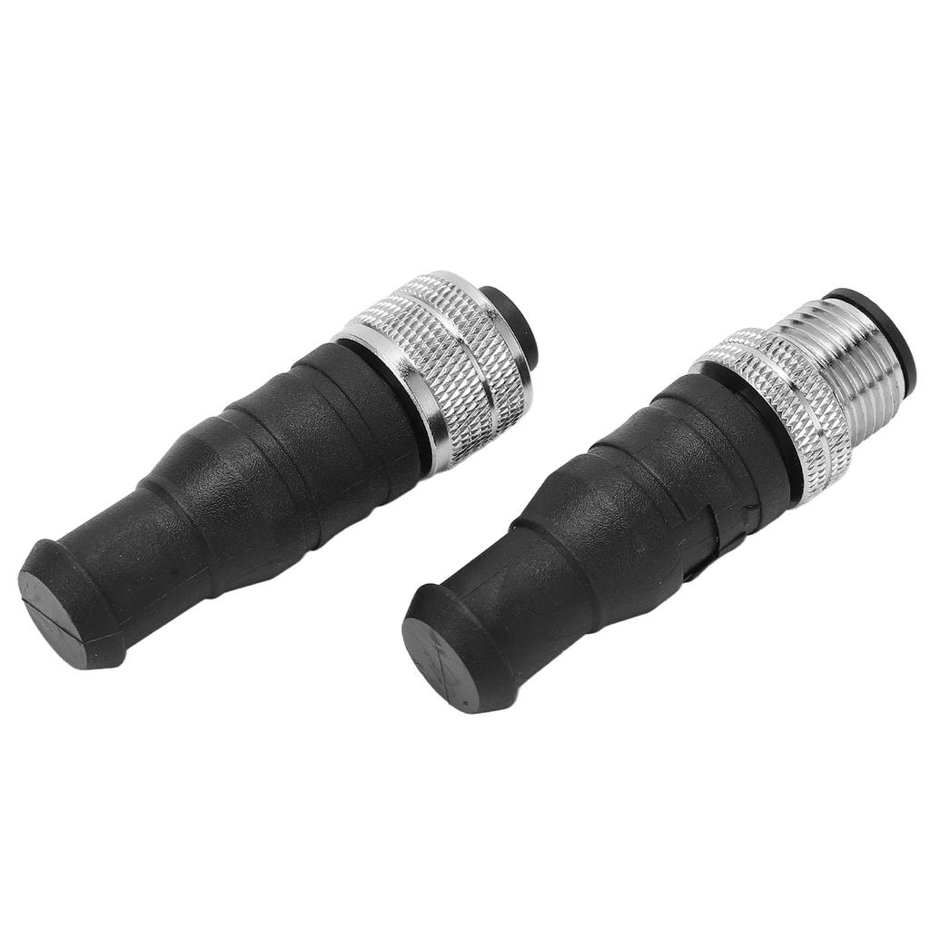 Pair for NMEA2000 Male Female Terminator Resistor 5Pin M12 Thread IP67 Waterproof for Lowrance Networks