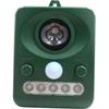 grid cool ZNAZQNQ001 Outdoor Solar Ultrasonic Bird Repeller, Solar and USB Dual Charging, Waterproof Design, Built-in Battery, Grass Green