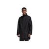 Solid Color Logo Football Sports Jacket Men Jacket Black H60013