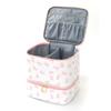 Feihong Portable Large-Capacity Double-Layer Makeup and Toiletry Bag